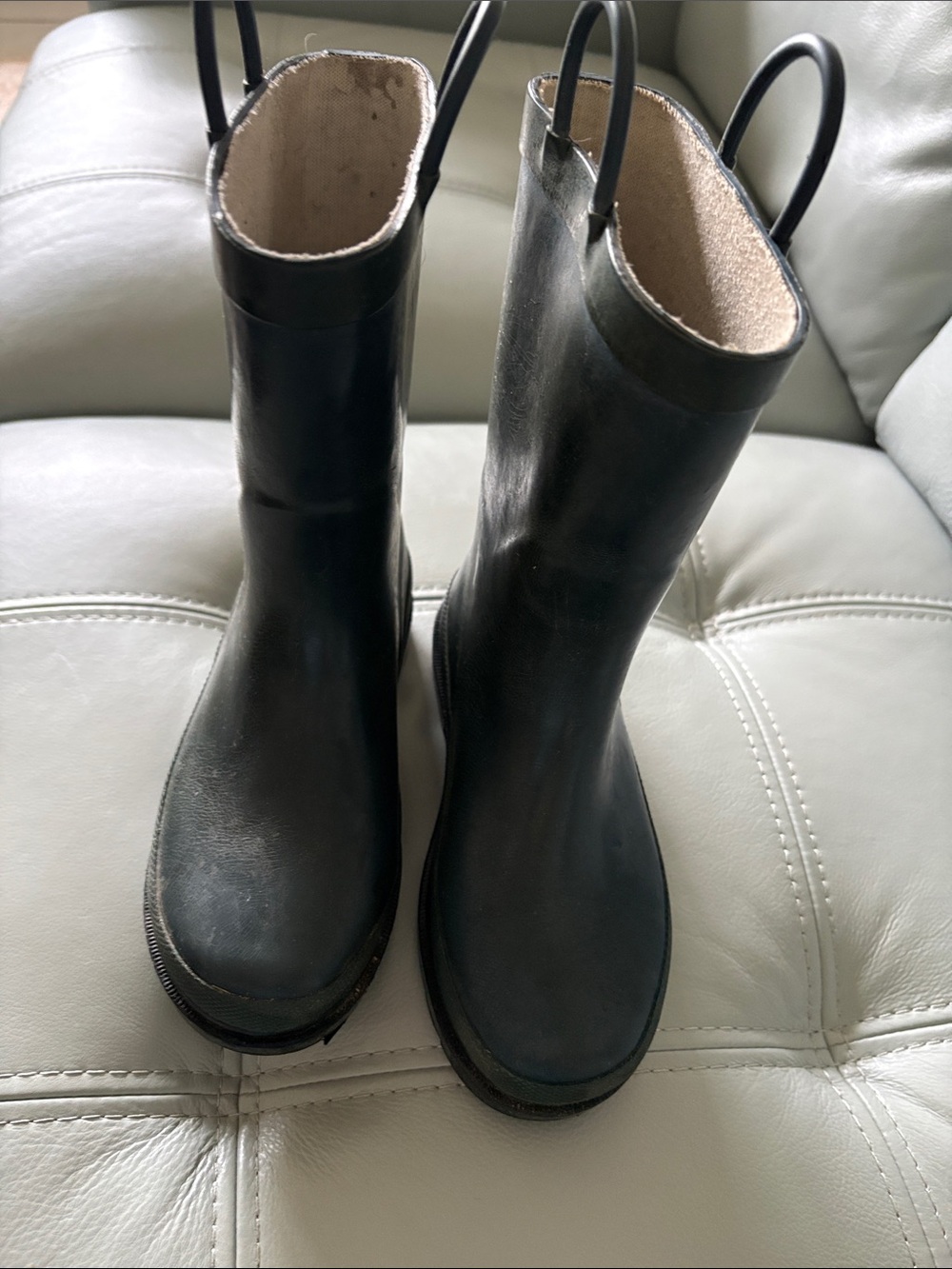 Western Chief Black Women's Tall Pull-On Rain Boots